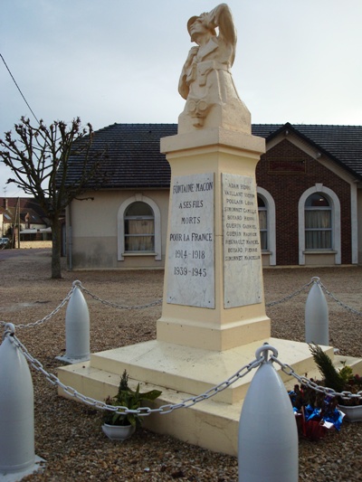 Oorlogsmonument Fontaine-Mcon