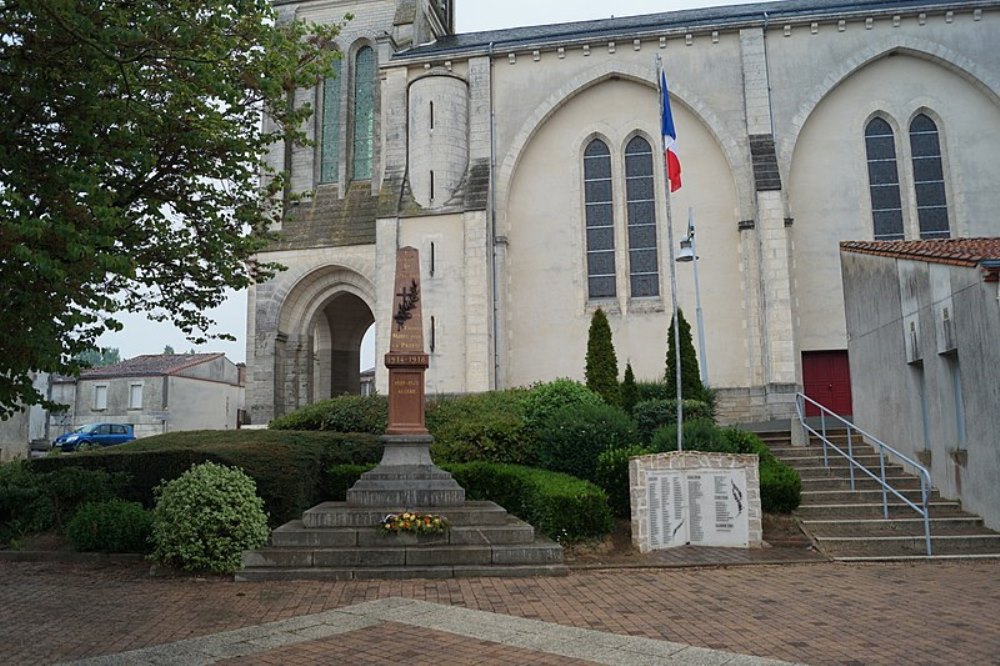 Oorlogsmonument Saint-Denis-la-Chevasse #1