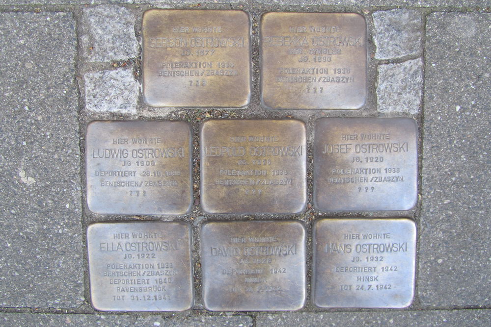 Stolpersteine Unter Krahnenbumen 6 #1