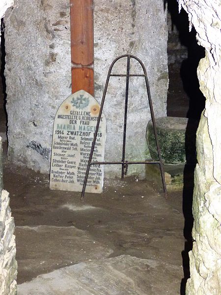 Oorlogsmonument Bedienstete der Maria Nagele Kerk