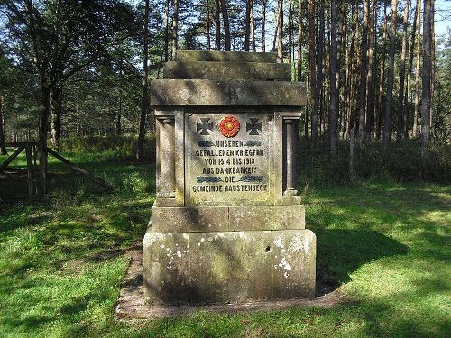 Oorlogsmonument Haustenbeck #1