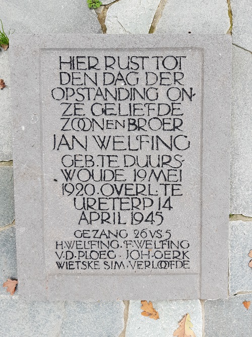 Dutch War Grave Wijnjewoude #3