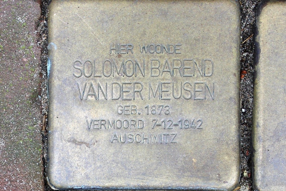 Stolpersteine Houttuinen 13 #2