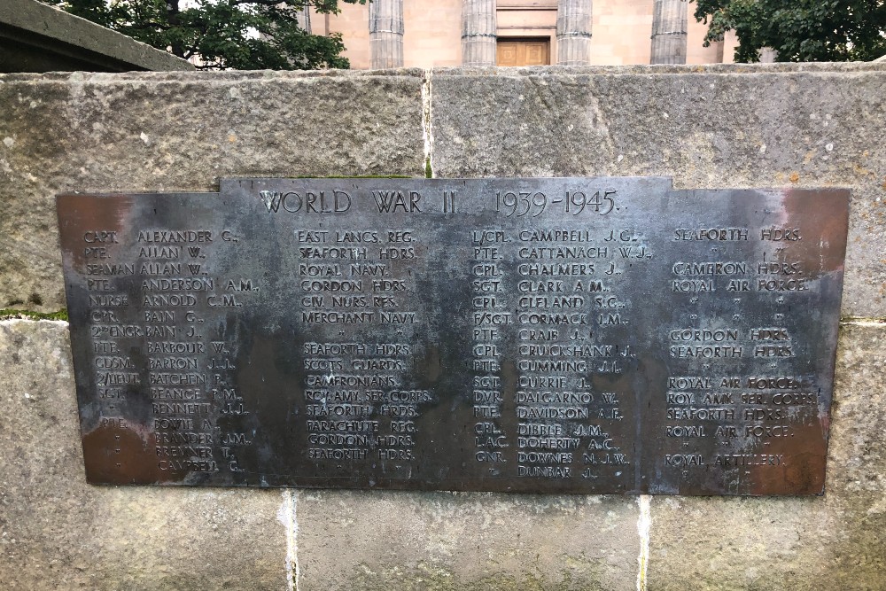 War Memorial Elgin #4