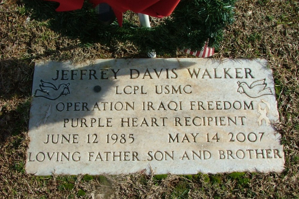 American War Grave Oak Hill Cemetery