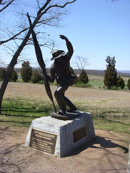 11th Mississippi Infantry Regiment C.S.A. Monument