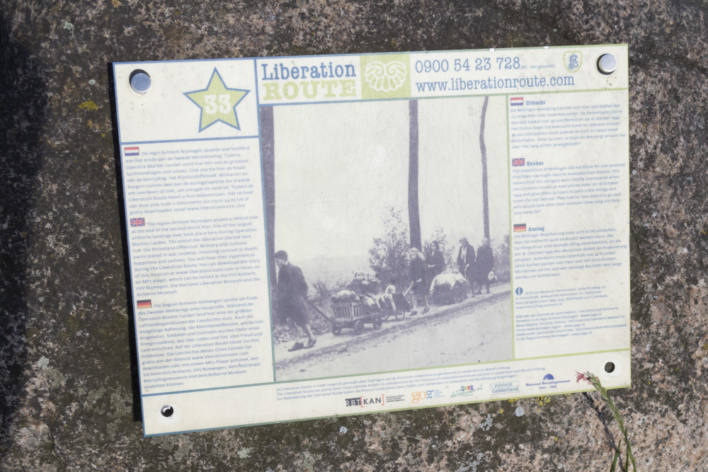 Liberation Route Marker 33 #2