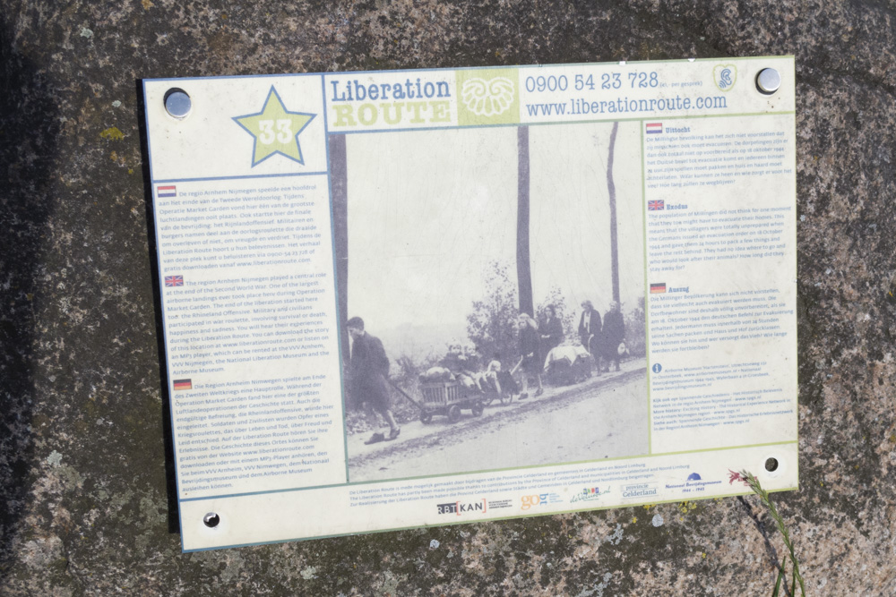 Liberation Route Marker 033: Exodus #2