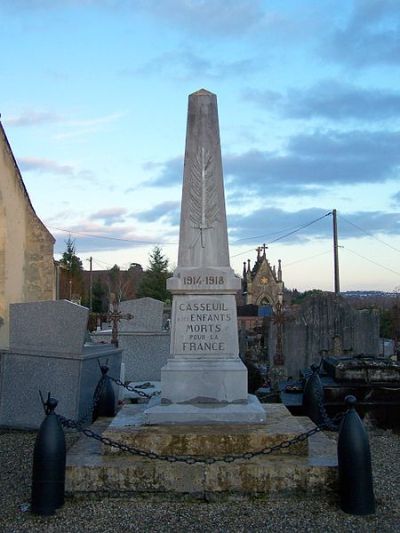 Oorlogsmonument Casseuil