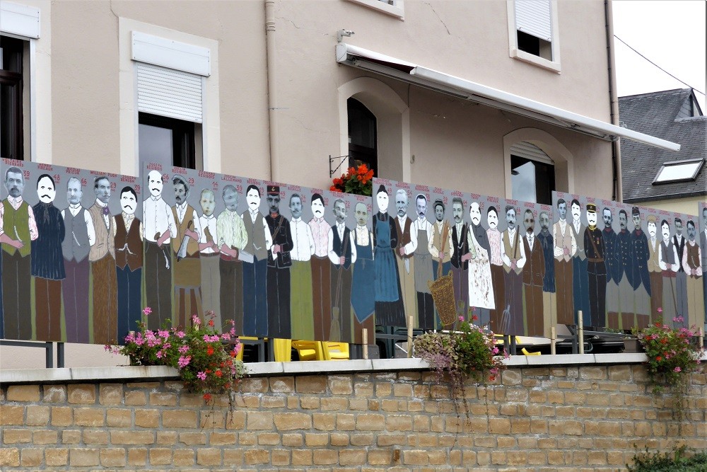 Commemoration Plaques Civilian Victims First World War Tintigny