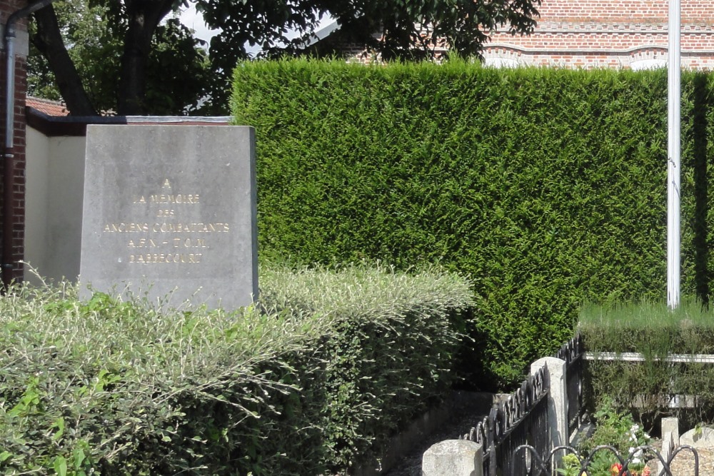 Oorlogsmonument Abbécourt #2