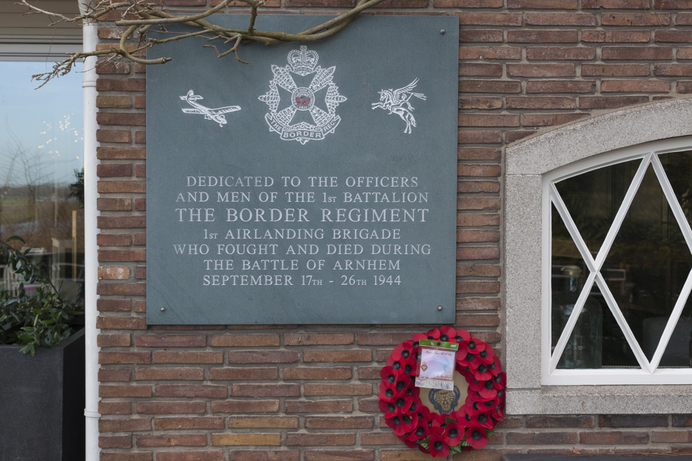 Memorials 1st Border Regiment & Dorset Regiment Westerbouwing