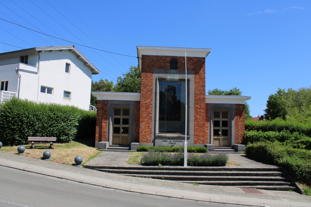 Memorial Courcelles Massacre on 18 August 1944