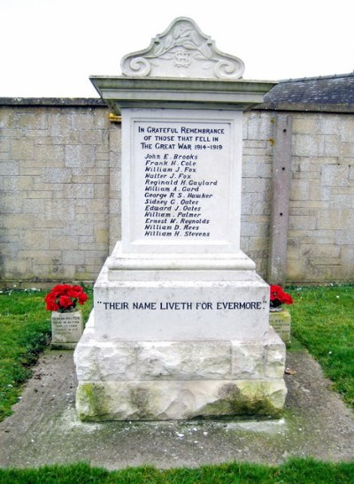 Oorlogsmonument Odcombe #1