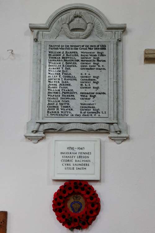 Memorials St Mary Church