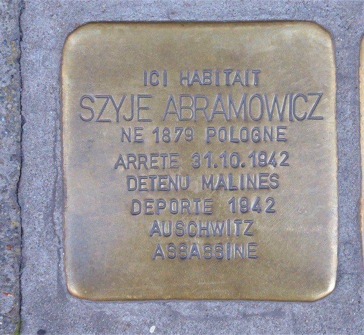 Stolpersteine Bogaardenstraat 48 #2