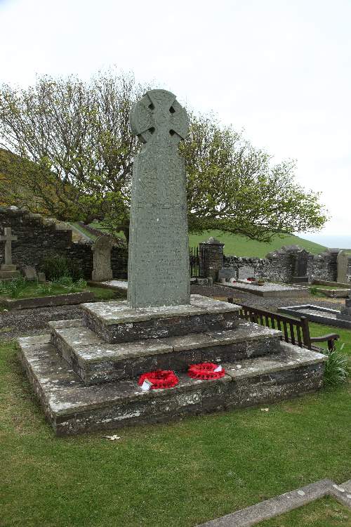 War memorial Maughold