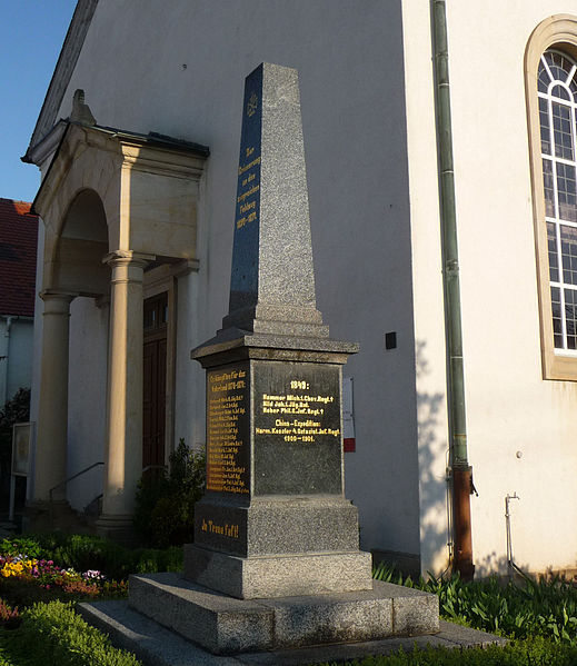 1866, 1870-1871 and 1900 Wars Memorial Ruchheim
