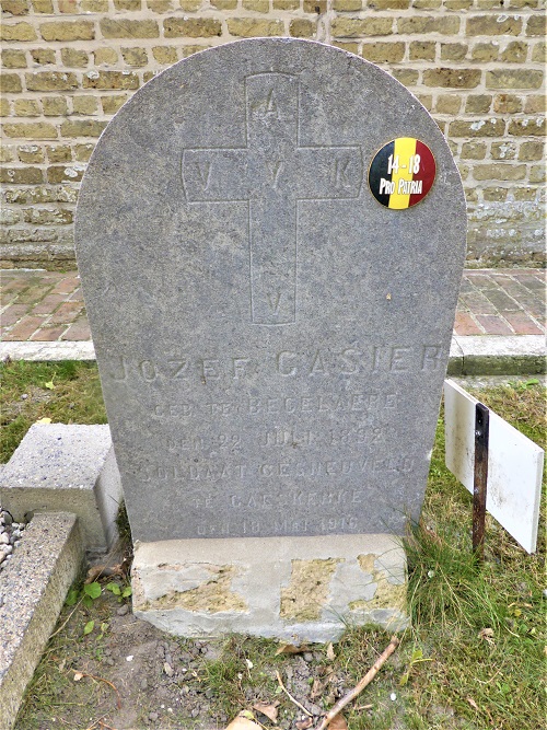 Belgische Oorlogsgraven Eggewaartskapelle #4