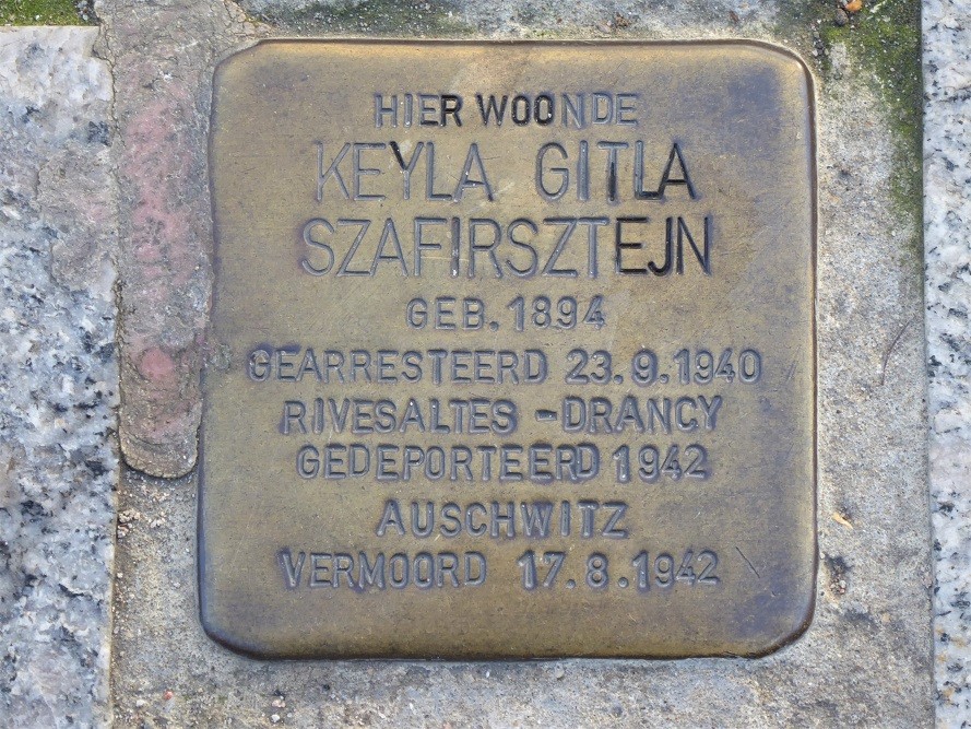 Stolperstein Stoomstraat 3 #2