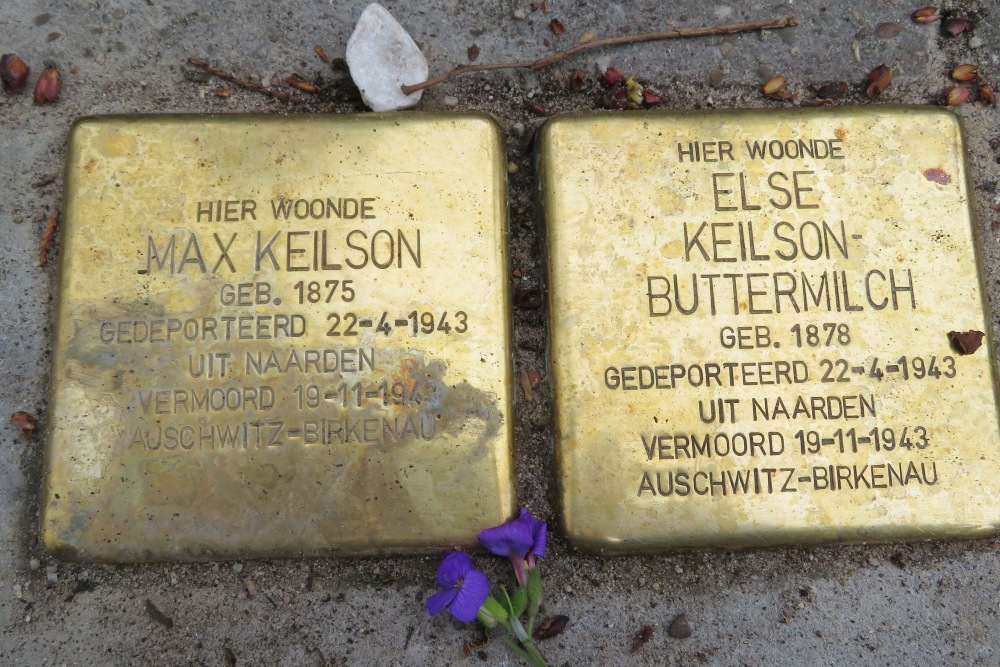 Stolpersteine Sandtmannlaan 34 #1