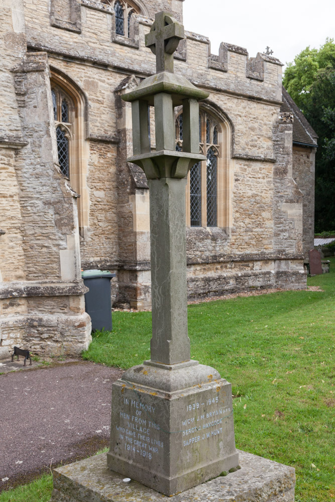 Oorlogsmonument Milton Ernest #4