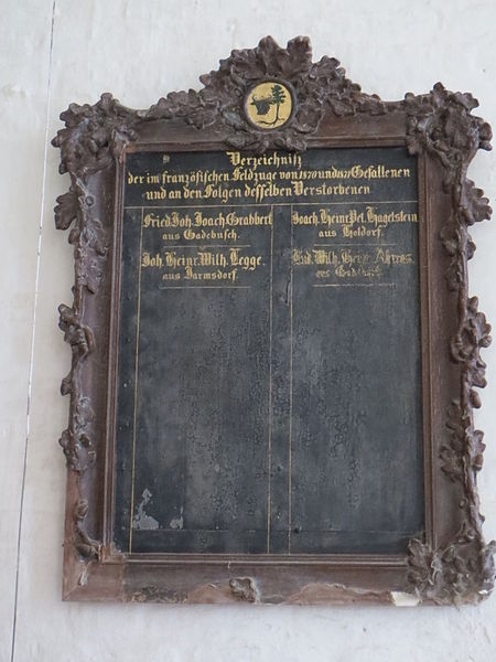 Oorlogsmonument Deutsch-Franzsischen Krieg Gadebusch