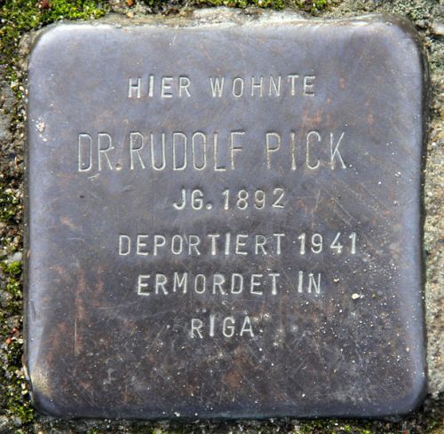 Stolperstein Altonaer Strae 11