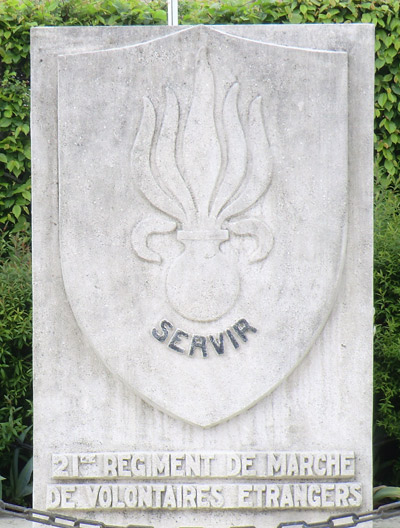 Monument 21e Regiment Franse Vreemdelingenlegioen #2