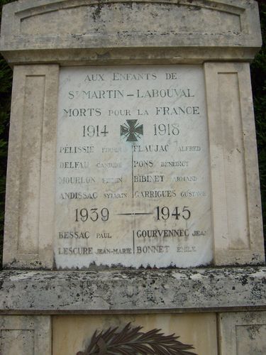War Memorial Saint-Martin-Labouval #2