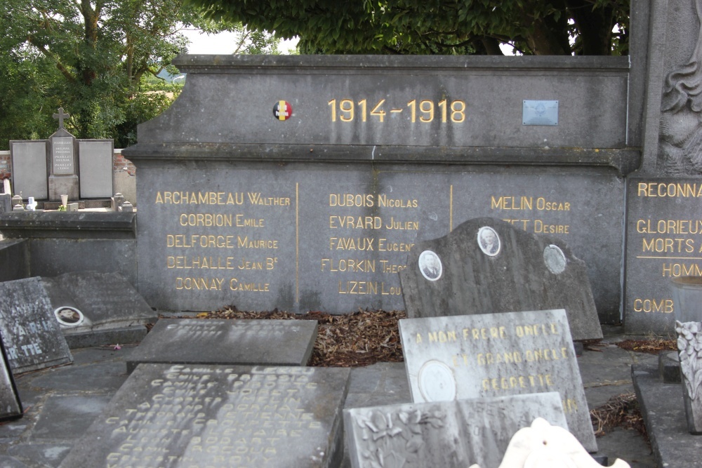 War Memorial Villers-le-Bouillet #2