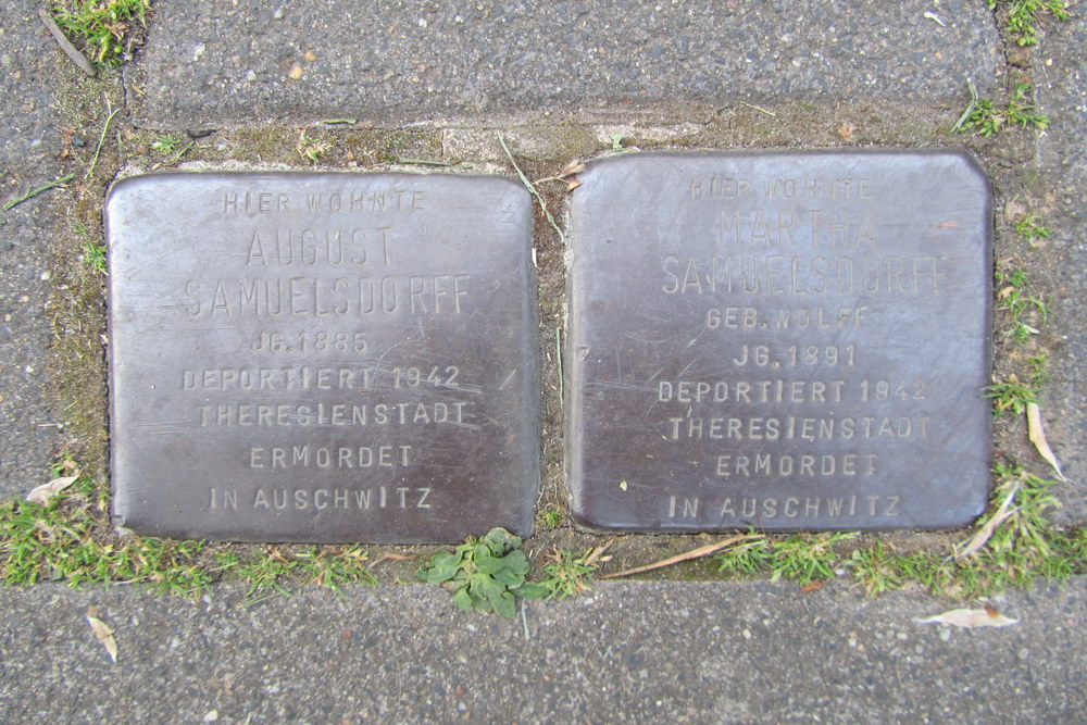 Stumbling Stones Wiethasestraße 20