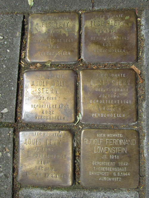 Stolpersteine Neue Maastrichter Strae 3 #3