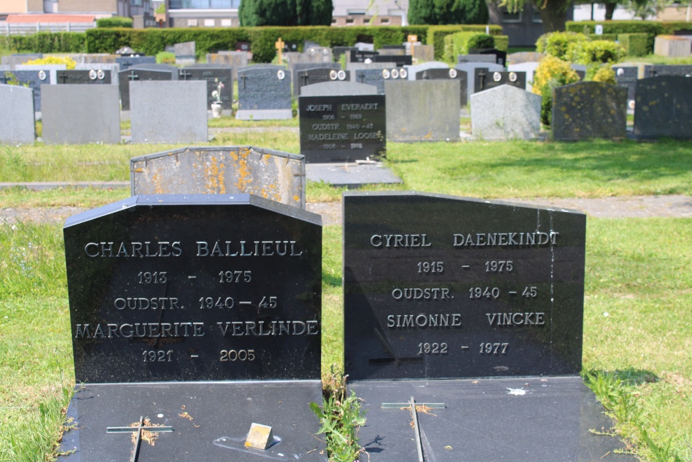 Belgian Graves Veterans Bredene Priorij #5