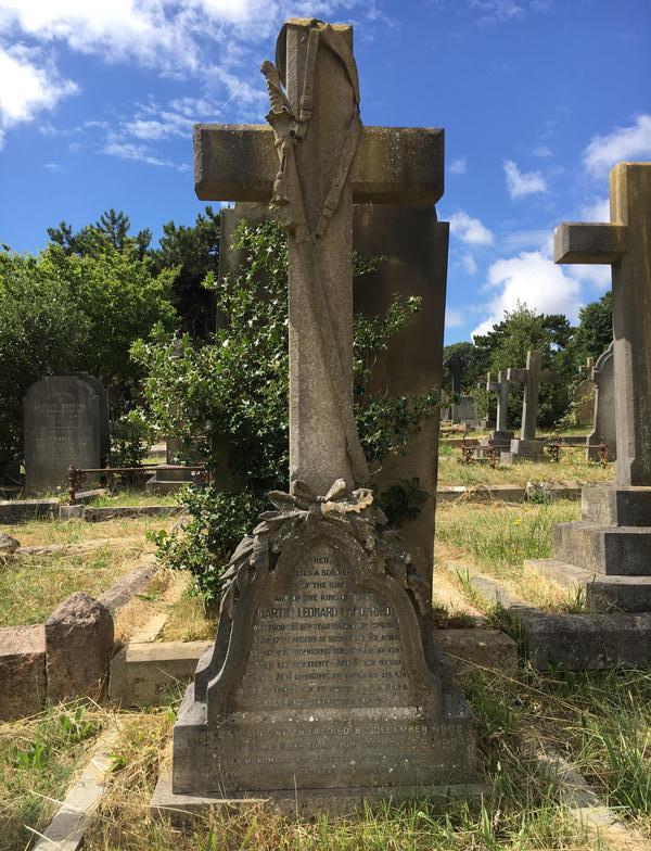 Grave of Martin Leonard Landfried #2