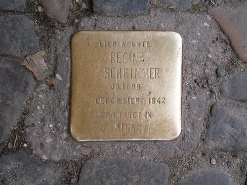 Stolpersteine Auguststraße 17 #2