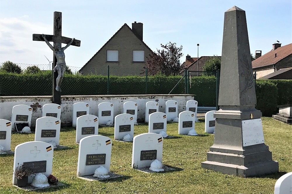 Oorlogsmonument Oude Begraafplaats Heist