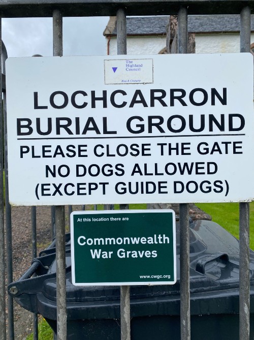 Oorlogsgraven van het Gemenebest Lochcarron Burial Ground #3