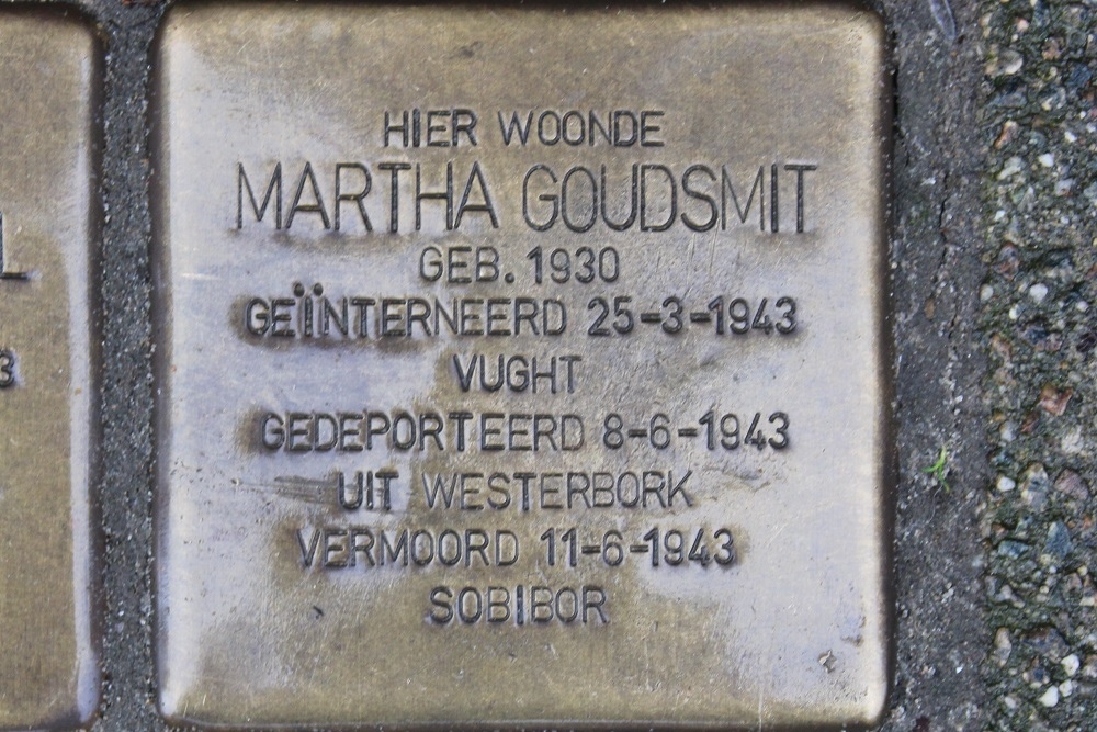 Stolpersteine Schalk Burgerstraat 90 #3
