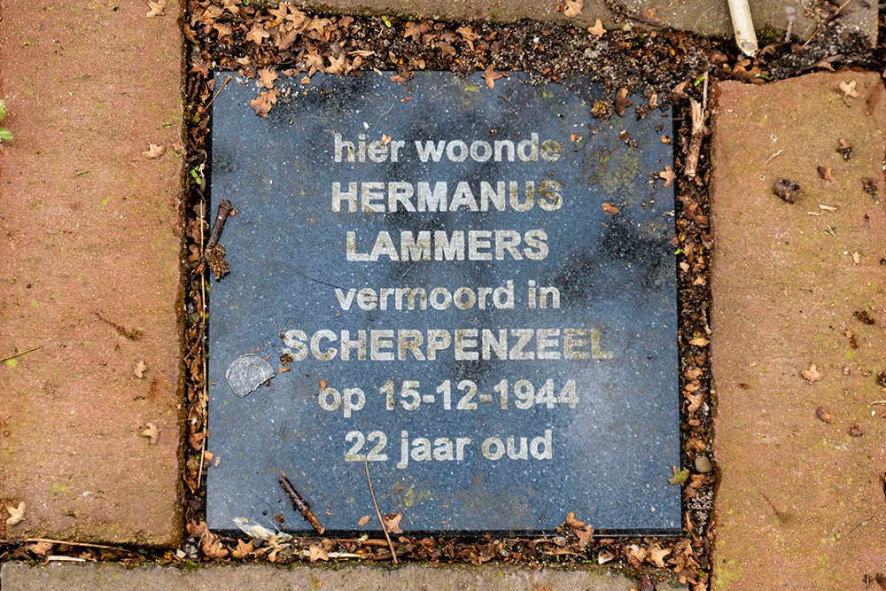Herdenkingssteen Buijs Ballotstraat 11 #1