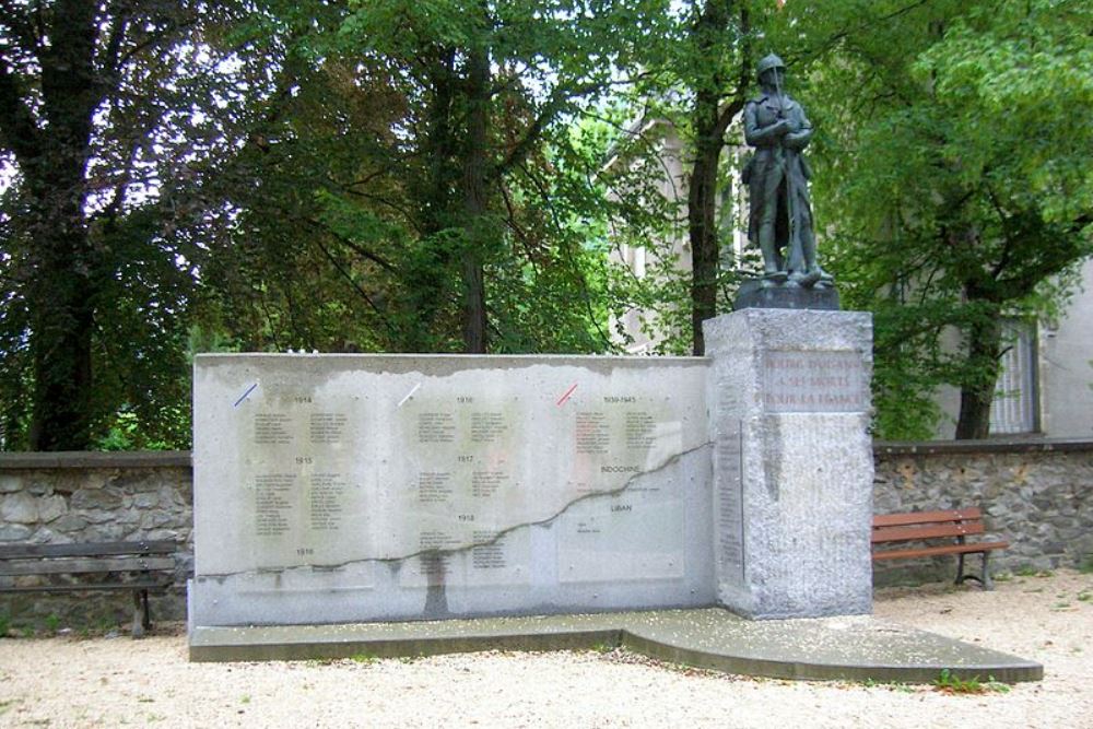 Oorlogsmonument Le Bourg-d'Oisans