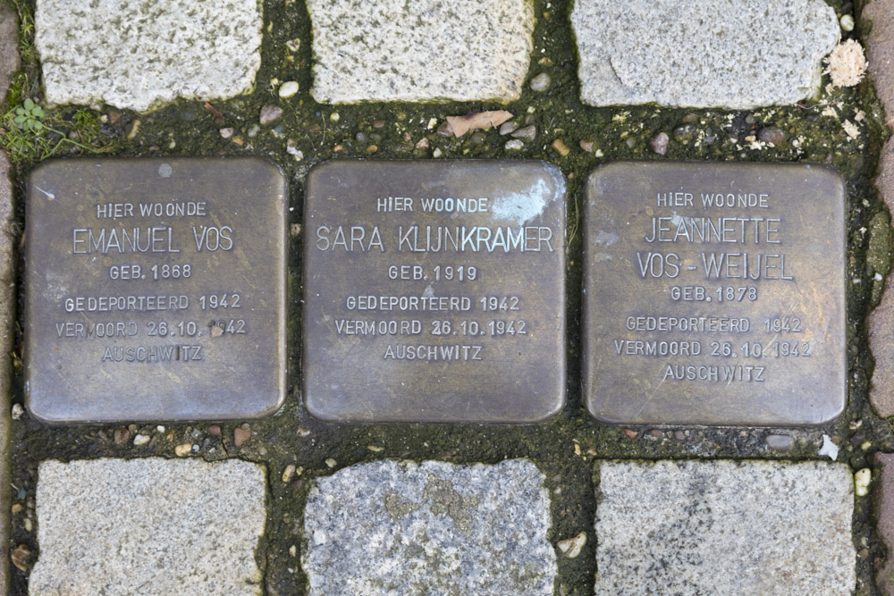 Stolpersteine Korte Havenstraat 10 #1