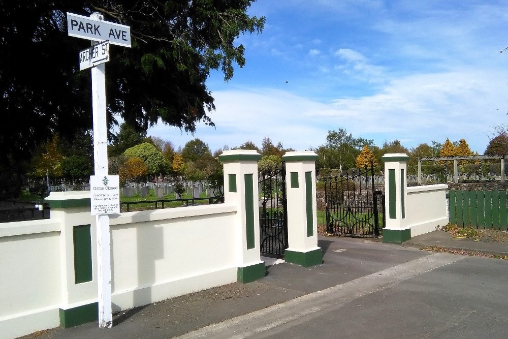 Oorlogsgraven van het Gemenebest Masterton Cemetery