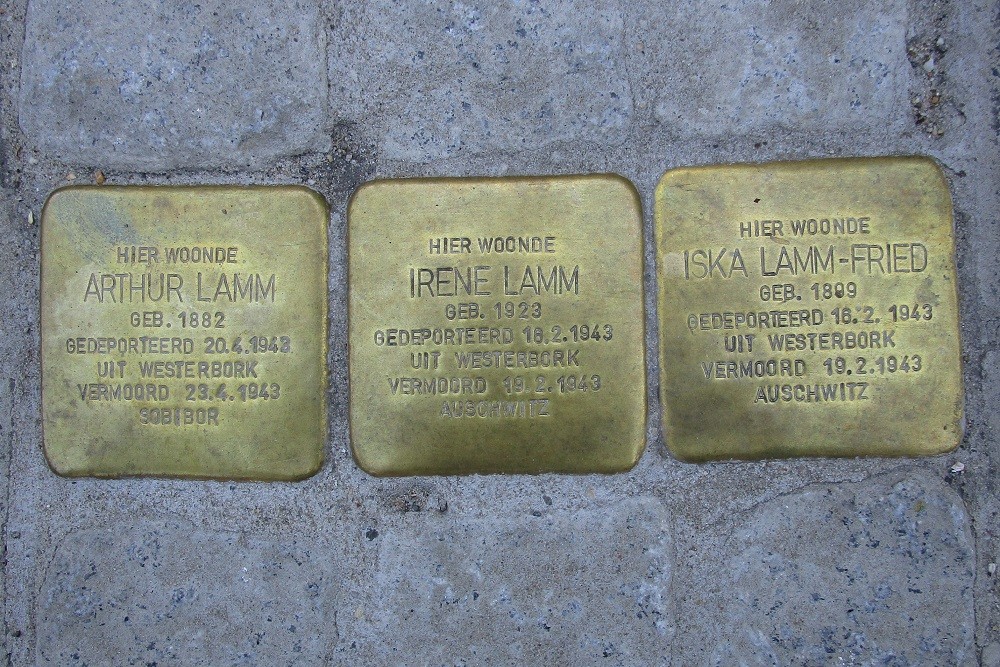 Stolpersteine Sophiastraat 46