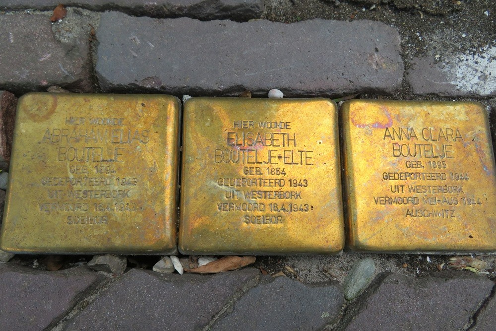 Stolpersteine Sandtmannlaan 19 #1