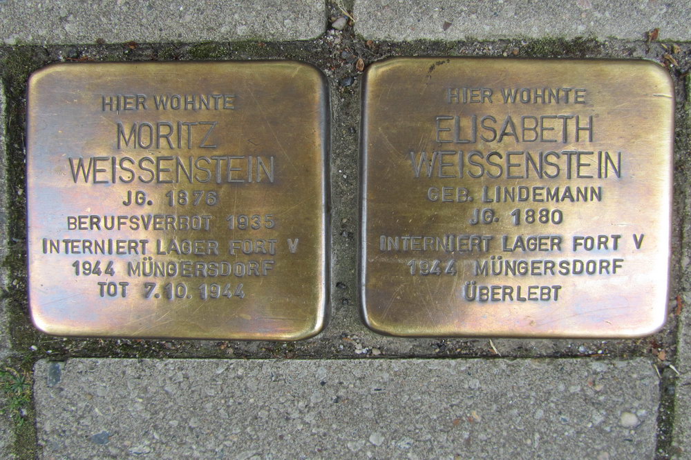 Stolpersteine Moltkestrae 80