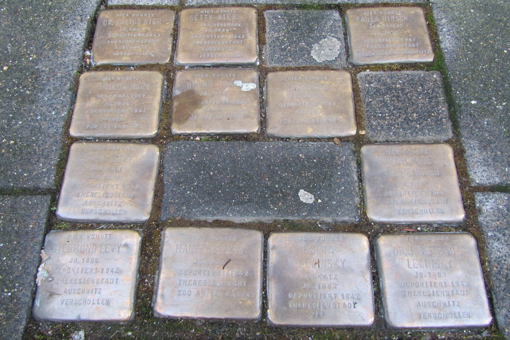 Stumbling Stones Rubensstraße 33