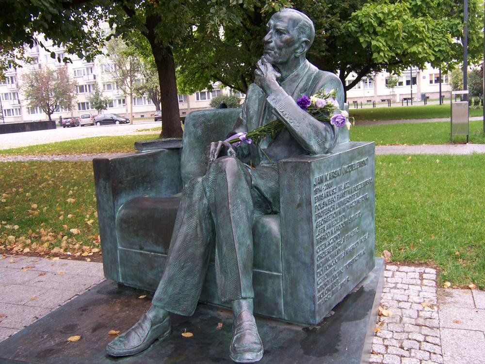 Monument Jan Karski Warschau #2
