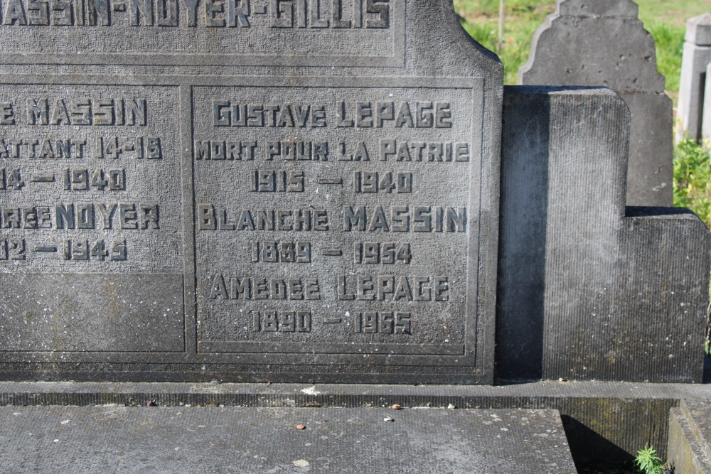 Belgian War Grave Forchies-la-Marche #2