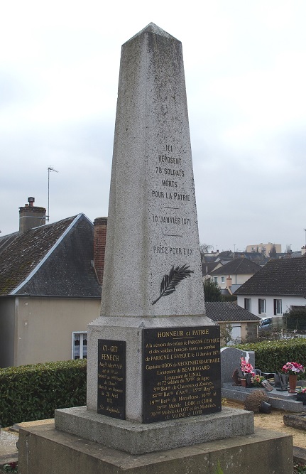 Memorial French Fallen 1870-1871 #2